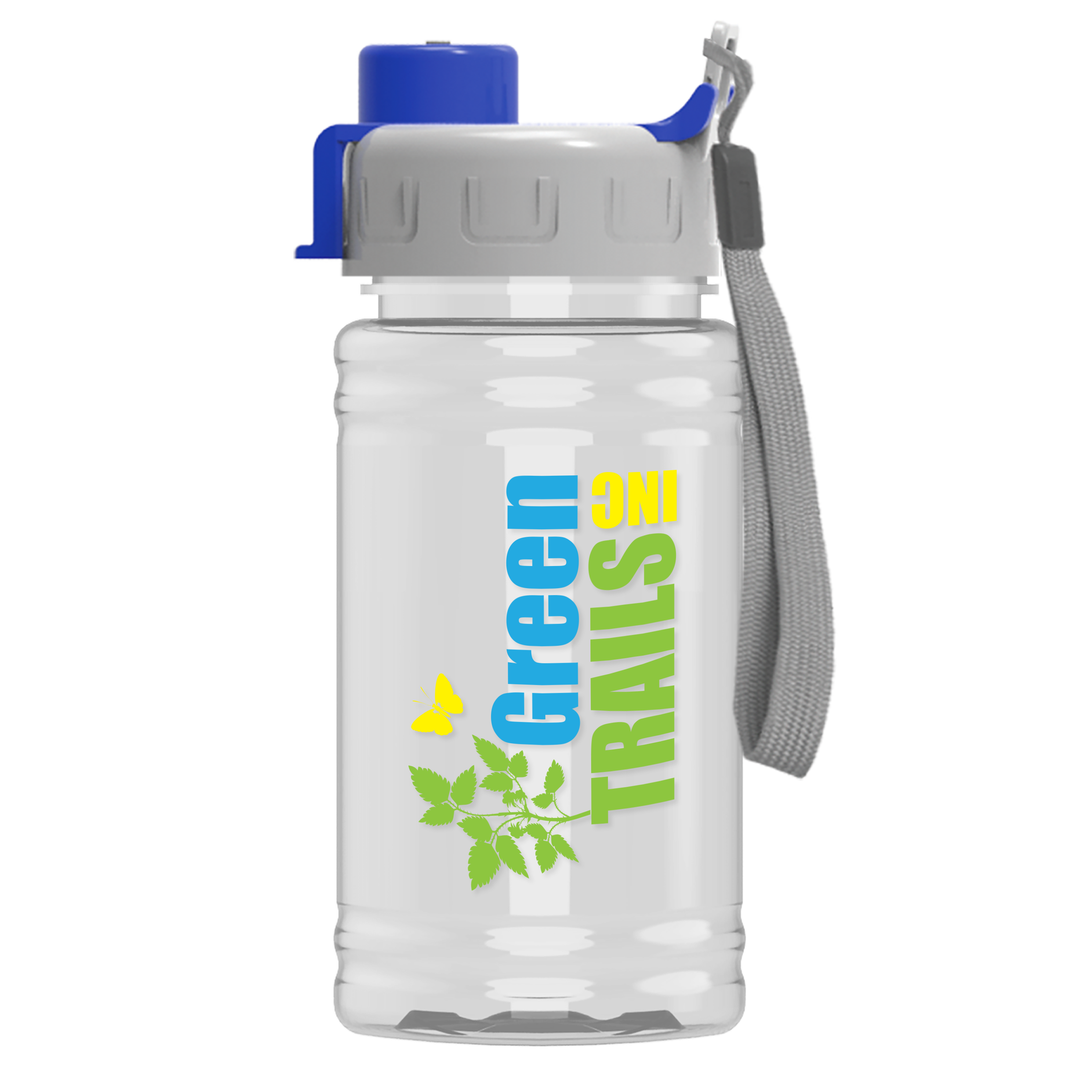 Mini Bottle with Quick-Snap Lid - 16 oz.